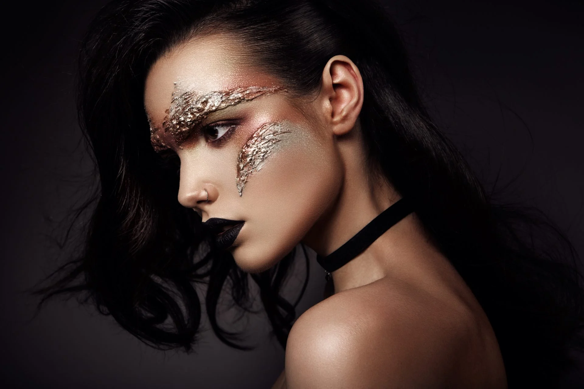 futuristic make up